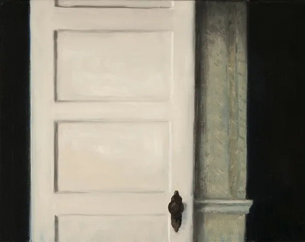 William Lewis Door, 2015 oil on canvas 11 x 14 in