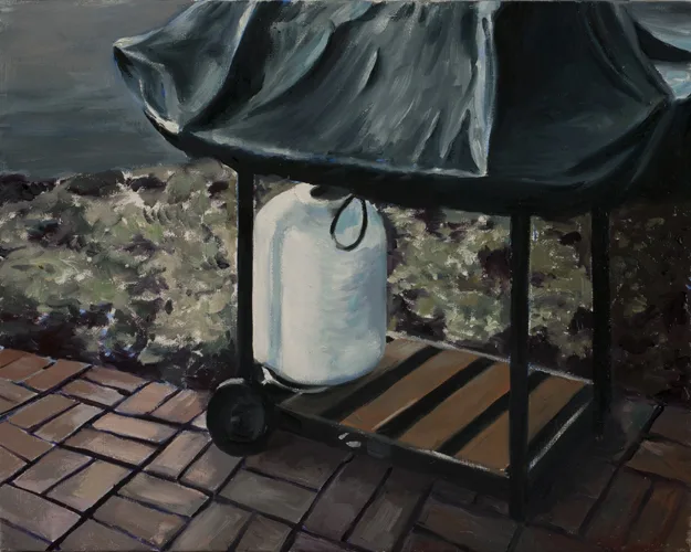 William Lewis Grill, 2015 oil on canvas 11 x 14 in