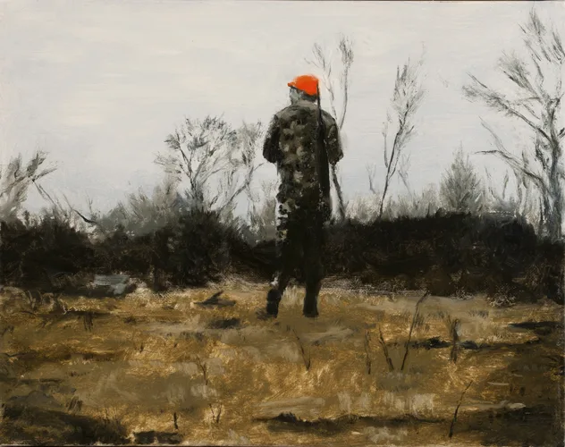 William Lewis Hunter Orange, 2015 oil on canvas 11 x 14 in