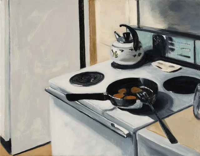 William Lewis Stove, 2015 oil on canvas 11 x 14 in