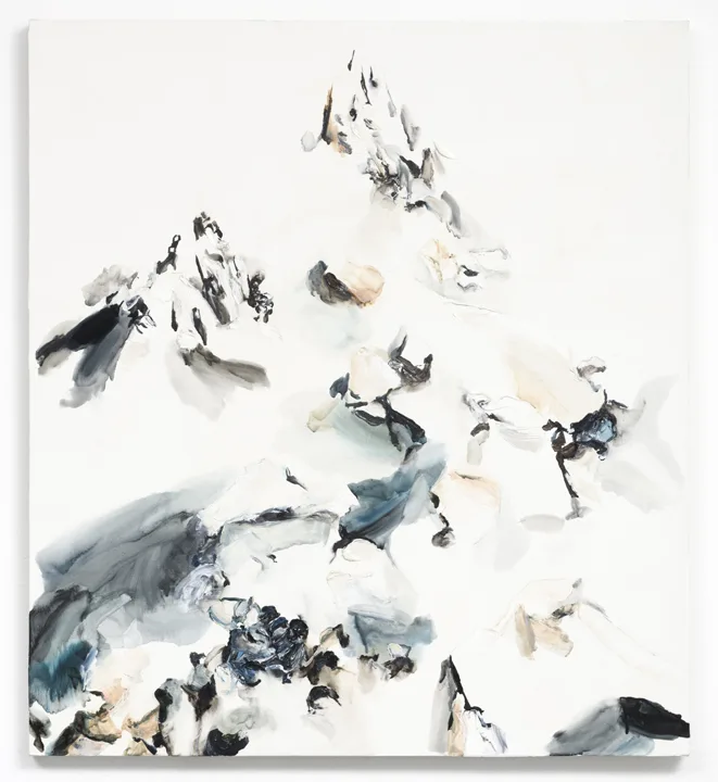 ELISA JOHNS Bishop Peak, 2014 Oil on canvas 40 x 36 inches