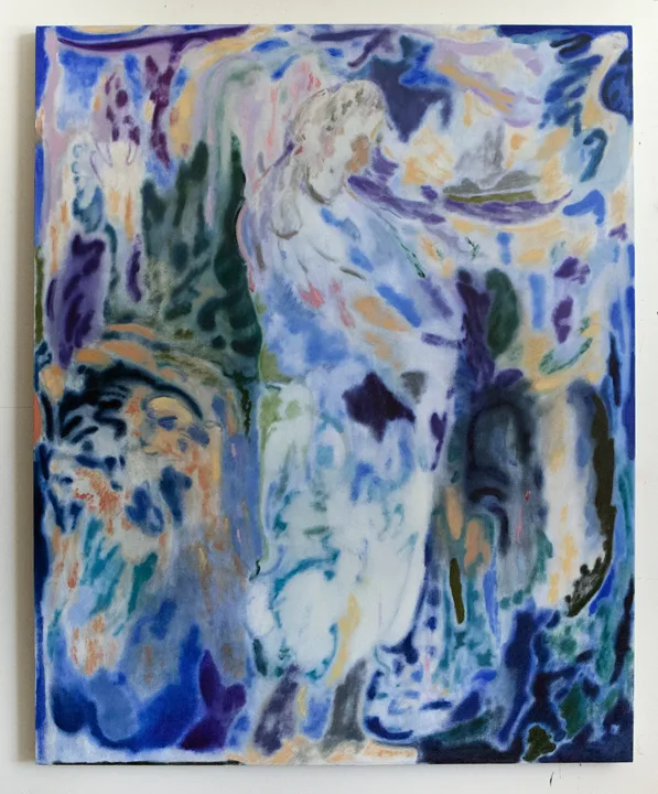 MAJA RUZNIC Arrival, 2017 Oil on canvas 60 x 48 inches