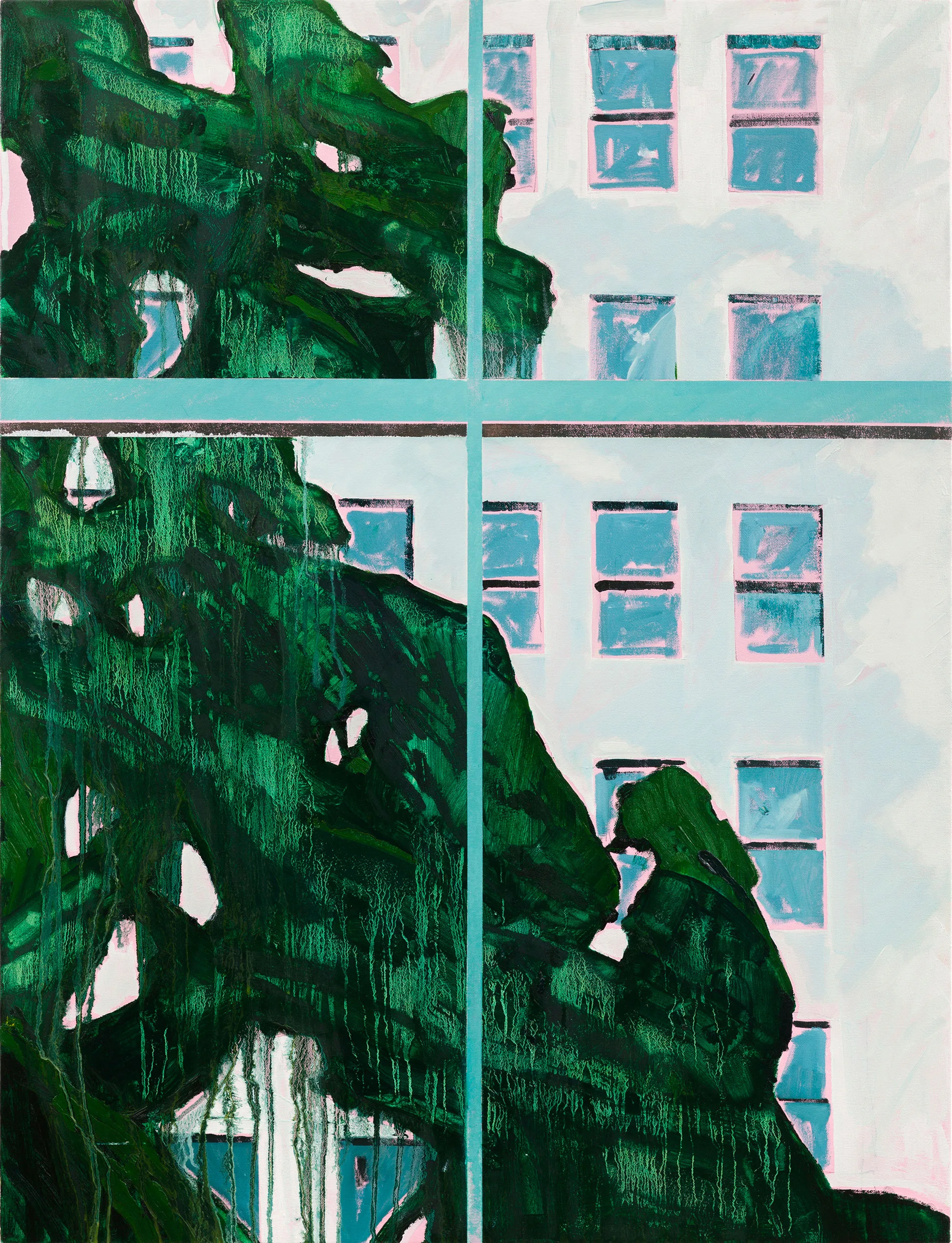 Reflection by Nick McPhail, oil on canvas, 40 x 30 inches