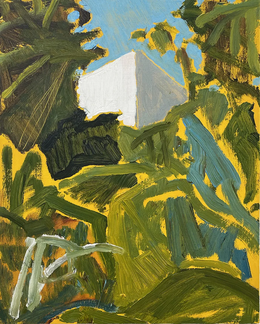 View by Nick McPhail, oil on panel, 10 x 8 inches