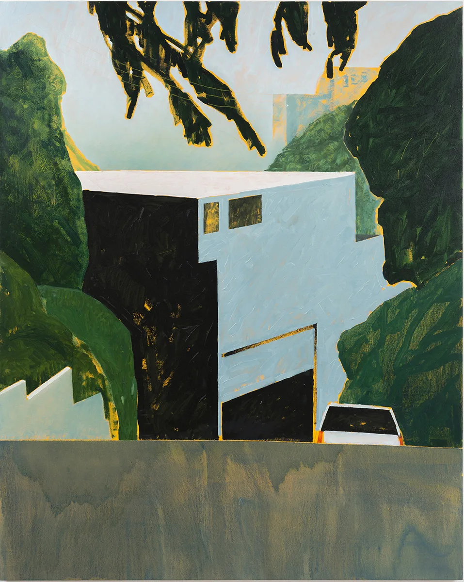 Hill by Nick McPhail, oil on canvas, 60 x 48 inches