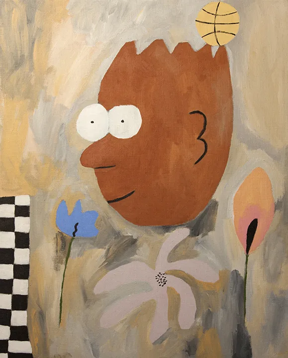 Lilian Martinez Fresh Cut, 2016 acrylic on linen 25 x 20 inches