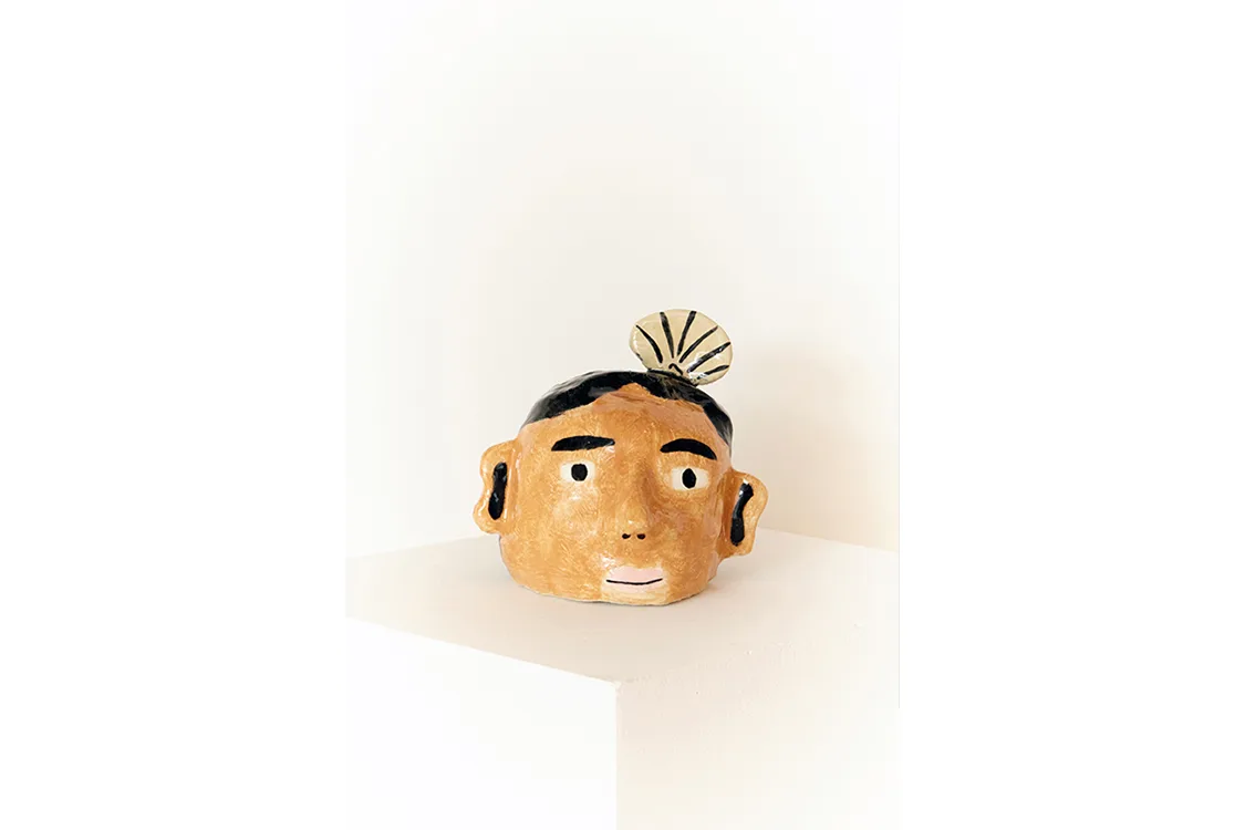 Lilian Martinez Woman Palm, 2016 ceramic 5.5 x 5 x 5 inches