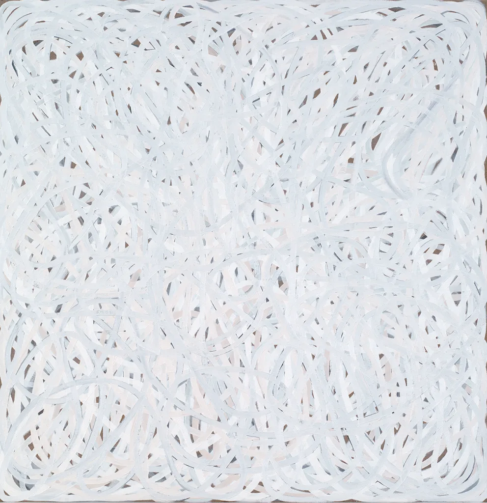 Charles Arnoldi Untitled, 2017 Oil on linen 40 x 39 in