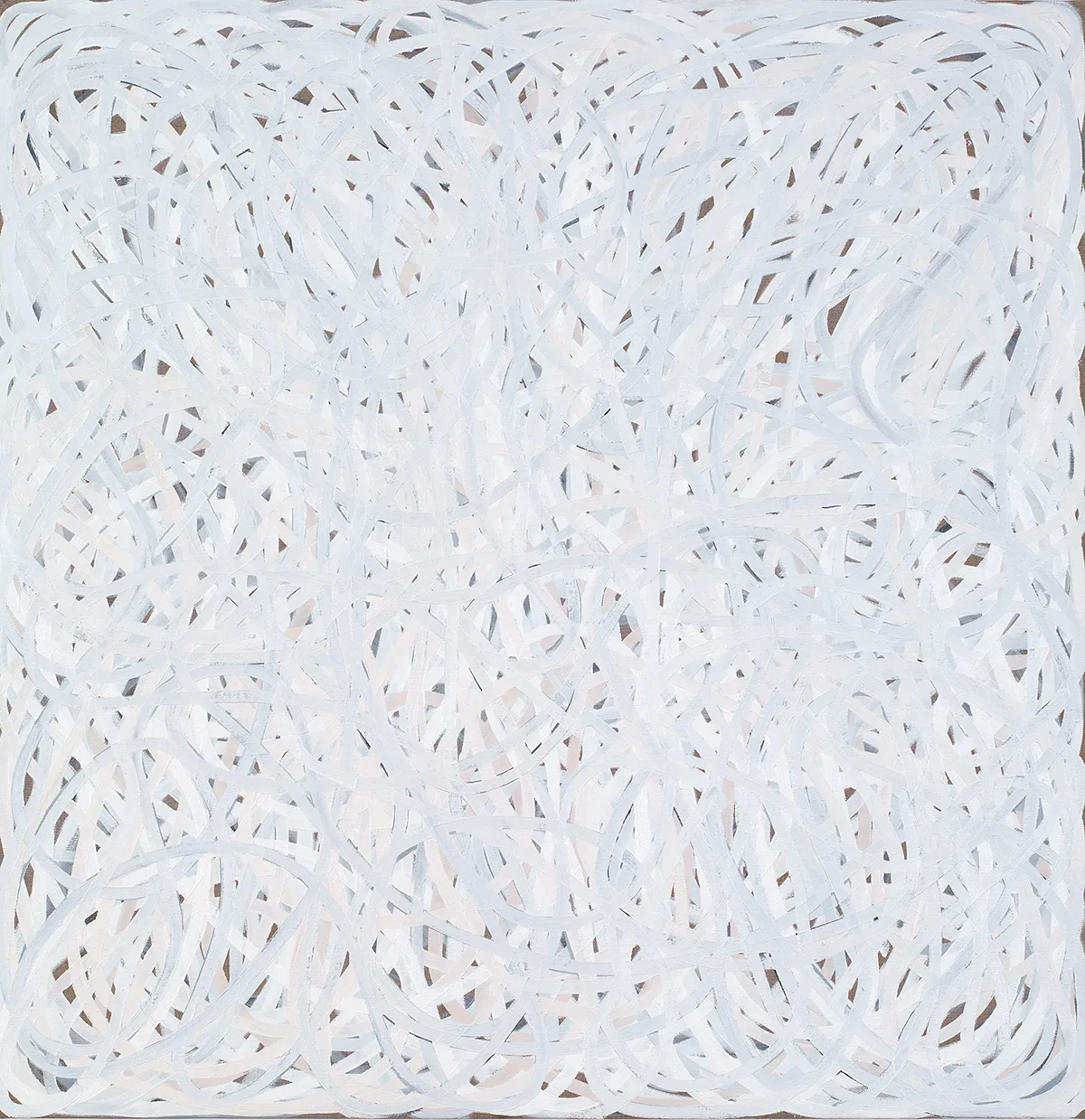 Charles Arnoldi Untitled, 2017 Oil on linen 40 x 39 in