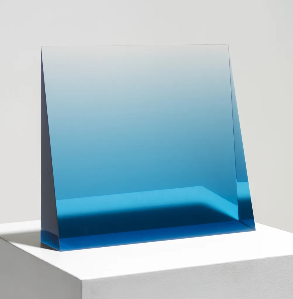 Peter Alexander 7/22/16 (Blue Window), 2016 Urethane 14.37 x 16 x 4 in