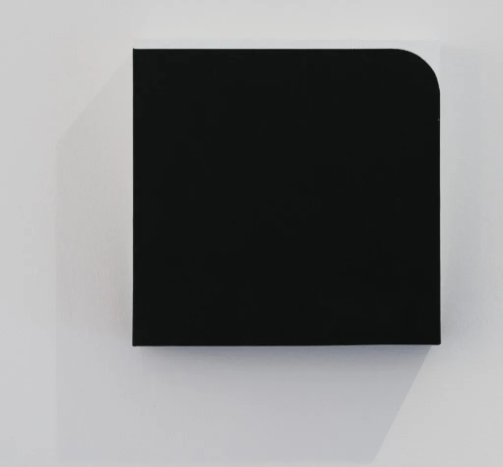 Tony DeLap Pt. Roberts, 2007 Acrylic on Canvas 8 x 8 in