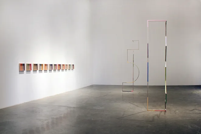 Installation image of Molly Larkey and Brian Wills at Ochi Gallery, Ketchum, ID 2015