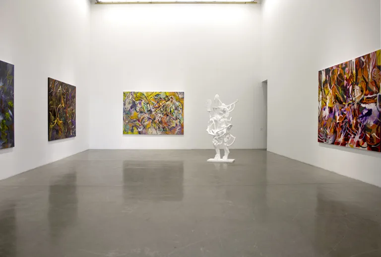 Installation image of Zio Ziegler exhibition at Ochi Gallery in Ketchum, Idaho, 2017