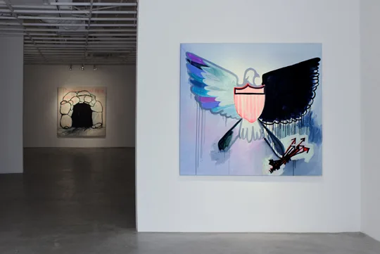 Installation image of Erin Rachel Hudak Promiseland at Ochi Gallery, Ketchum, ID