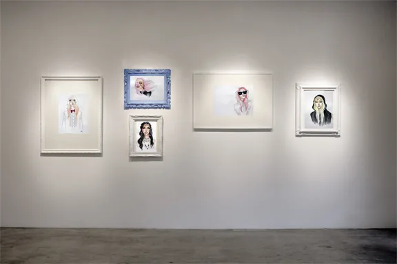 Installation image of Muses at Ochi Gallery, Ketchum Idaho