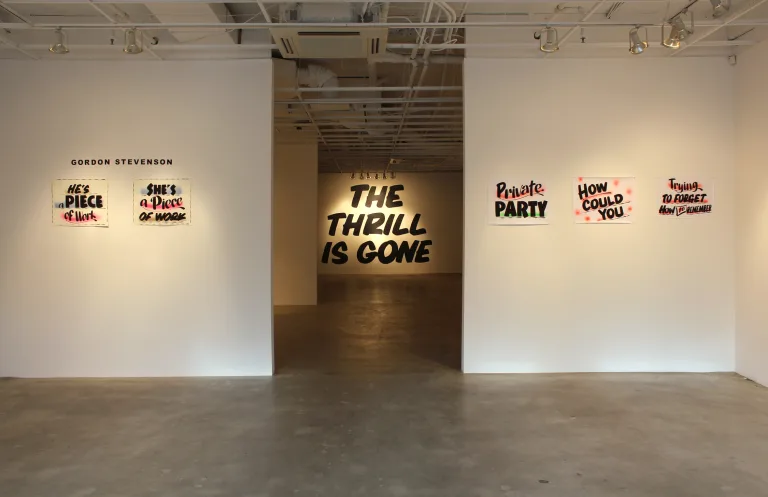 Installation image of Gordon Stevenson Baron Von Fancy She's A Piece of Work at Ochi Gallery, Ketchum, Idaho