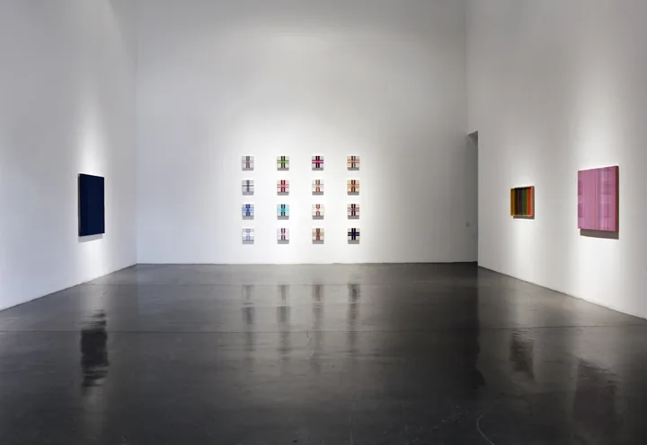 Installation image of Brian Wills and Carol Glenn Wow and Flutter at Ochi Gallery, Ketchum Idaho