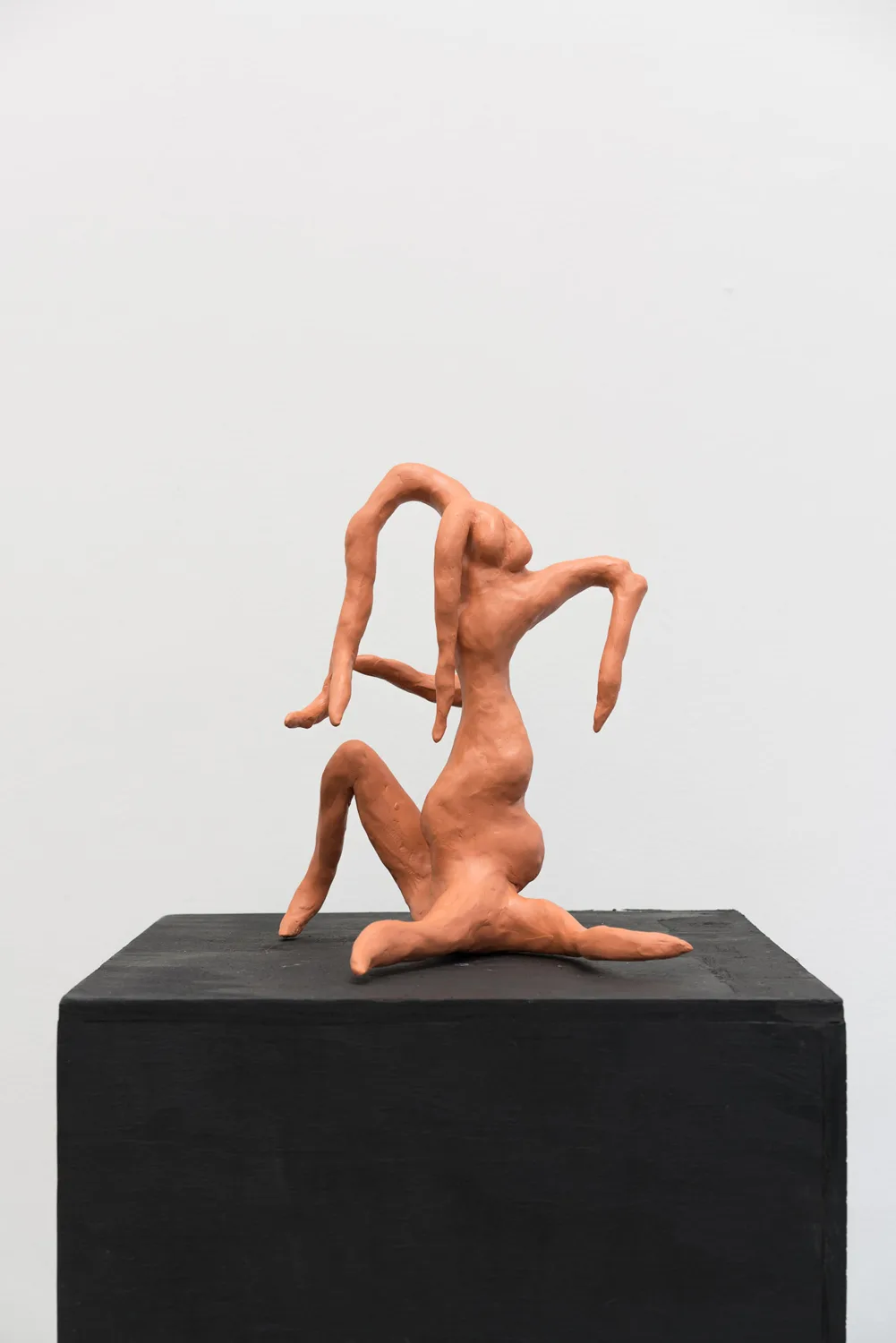 Trees in Paradise, 2017 by Young Joo Lee, Oil clay, aluminum, epoxy 11.5 x 10 x 11 inches