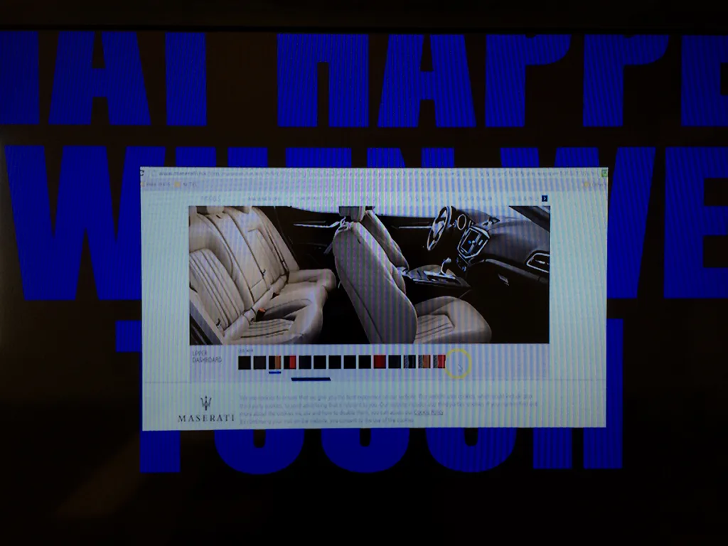 Nikita Gale WHAT HAPPENS WHEN WE TOUCH, 2015 Single-channel HD video with audio, 9m 54s Edition of 5