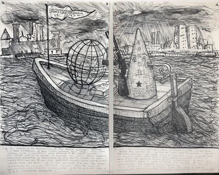 Grey Water for Hire - William T. Wiley