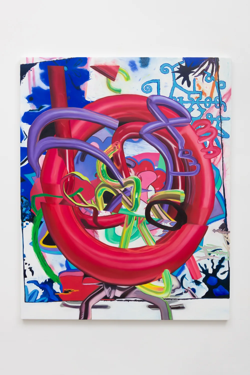 Rives Granade Cherry Flop, 2017 oil on canvas 60 x 48 inches