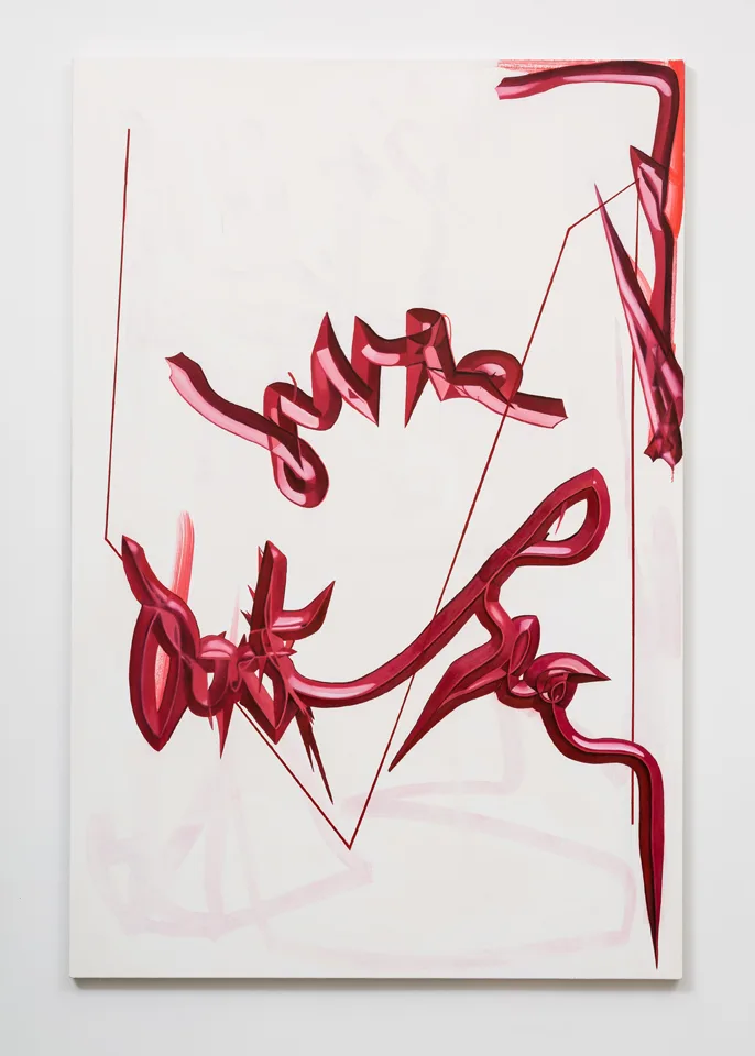 Rives Granade Wine Dark Sea, 2015 Oil on canvas 65.25 x 43.5 inches