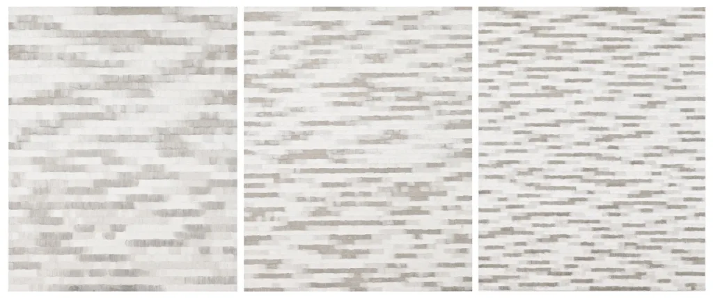 Pegan Brooke S-190-S191-S192, 2015 oil on canvas 30 x 24 in (each)