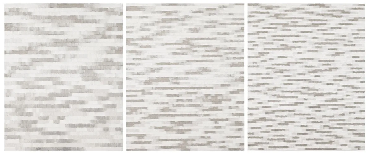 Pegan Brooke S-190-S191-S192, 2015 oil on canvas 30 x 24 in (each)