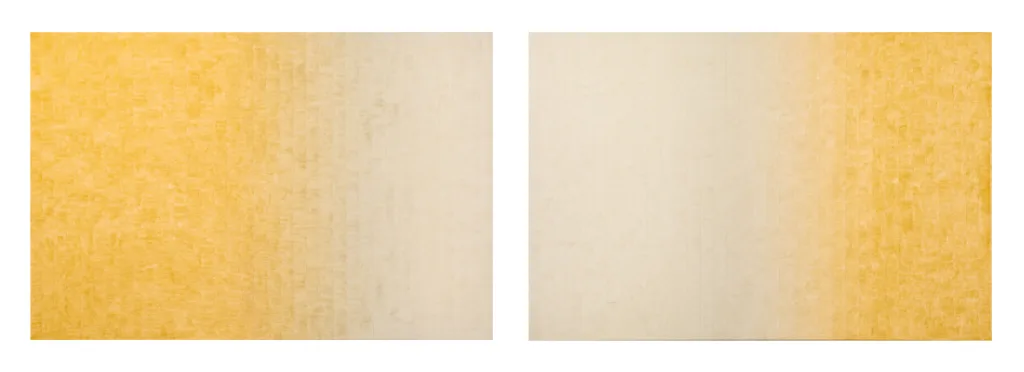Pegan Brooke S-200-S-201, 2015 Oil on canvas 32 x 48 (each)