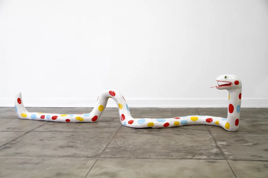 Snake 2017 by Lorien Stern, Ceramic 115 inches (approx.)