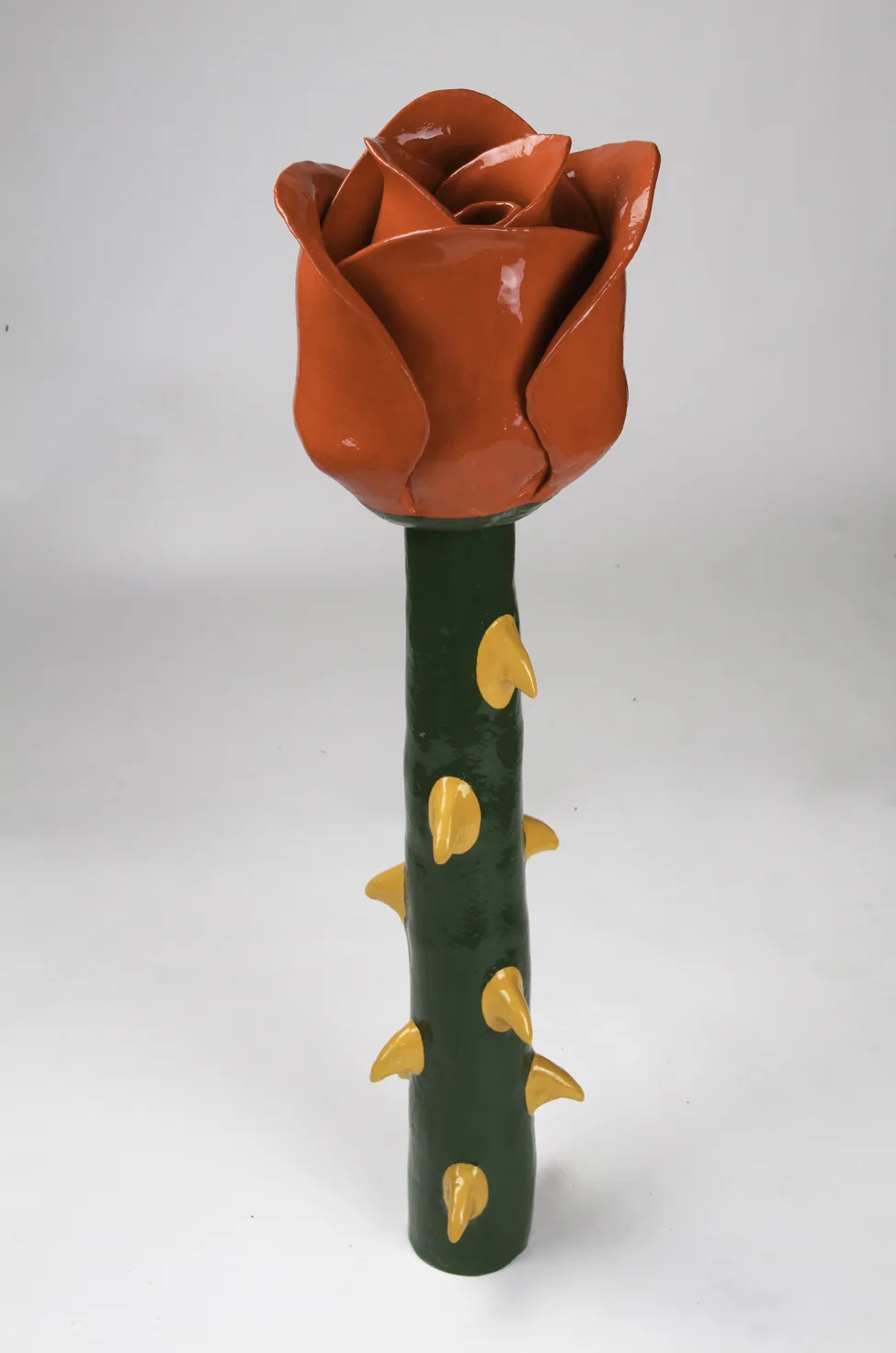 Rose, 2017 by Lorien Stern, Ceramic 36 x 10 x 9 inches