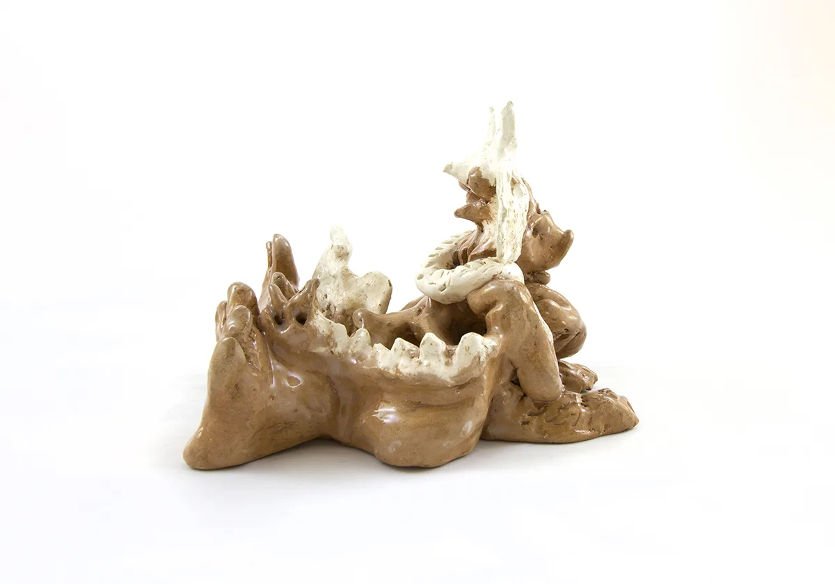 Lydia Maria Pfeffer Arma, 2019 by Lydia Maria Pfeffer, Ceramic, 5.5 x 5.5 x 7.5 inches