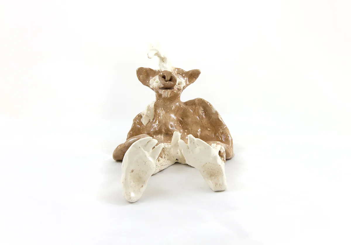 Lydia Maria Pfeffer Schoobz, 2019 by Lydia Maria Pfeffer Ceramic, 5.5 x 5.5 x 6.5 inches