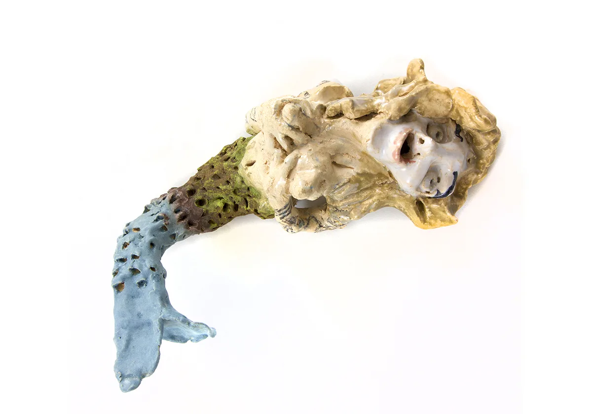 Natashana, 2019 by Lydia Maria Pfeffer Ceramic, 4 x 6 x 10 inches