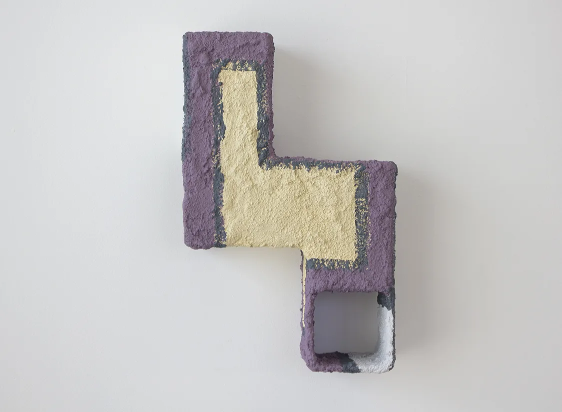 Beginn-ers 4, 2017 by Molly Larkey16.25 x 10.25 x 4.5 inches steel, stucco, paint