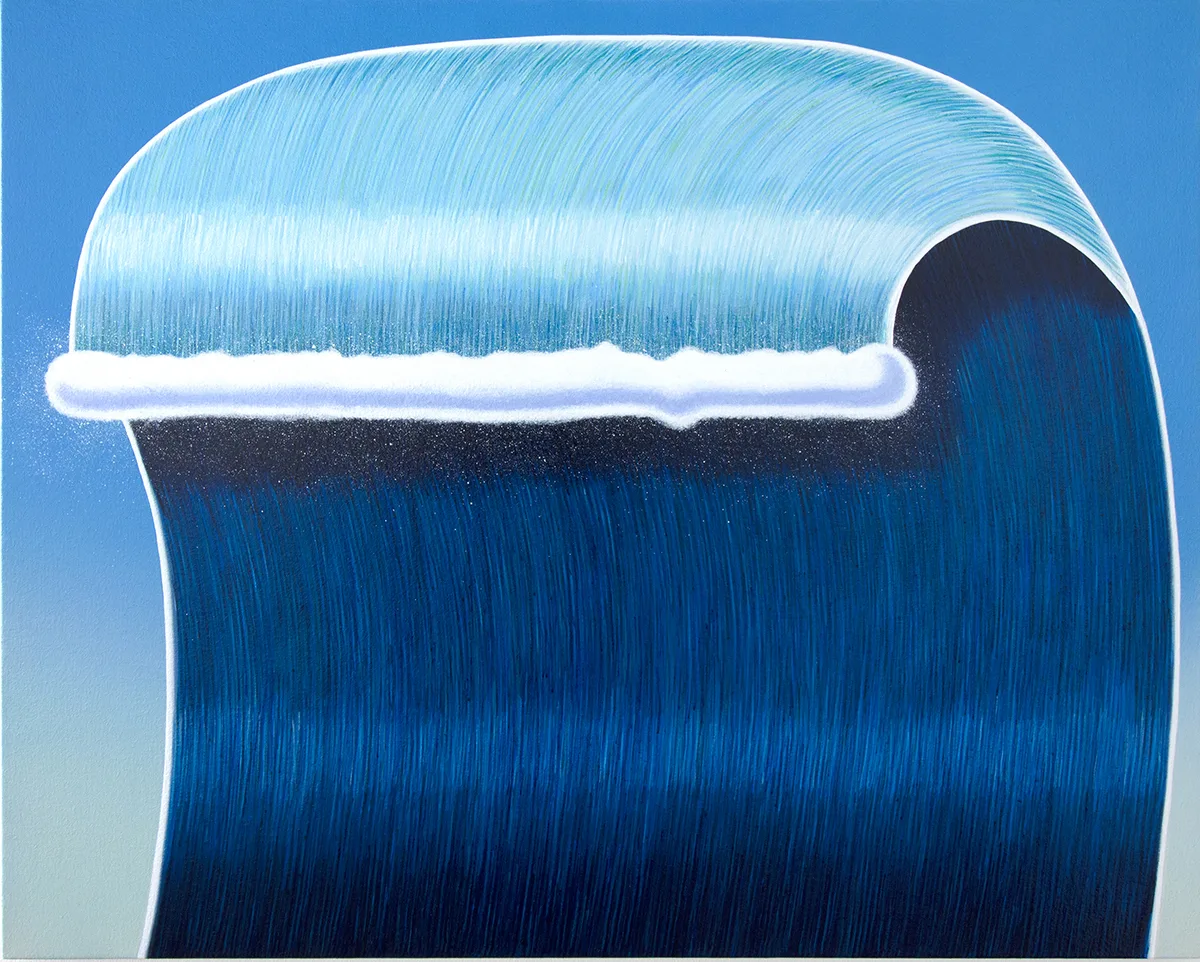 The Loom of Youth, 2018 by Matthew F Fisher, Acrylic on canvas, 28 x 35 inches