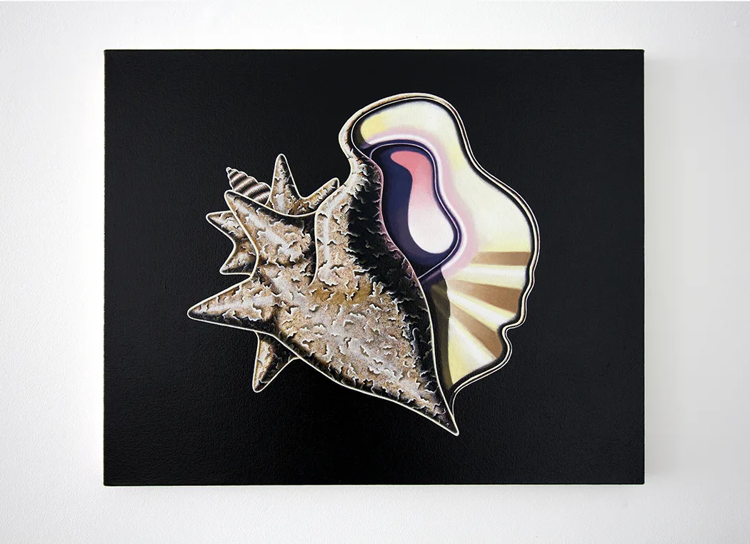 The Ear, 2018 Acrylic on canvas 20 x 25 inches