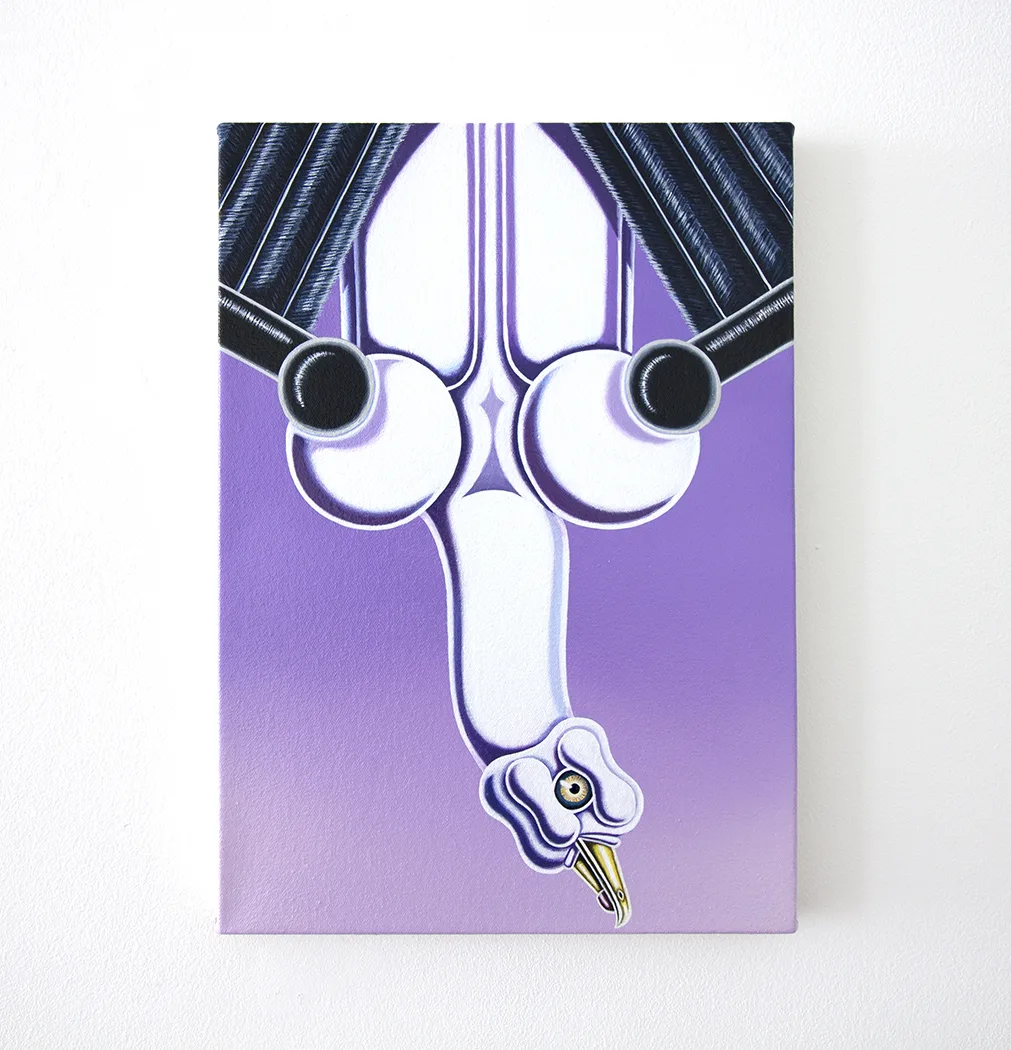 The Old Adam, 2018 Acrylic on canvas 17 x 12 inches