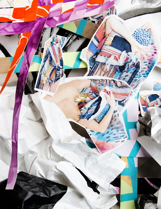 Lindsay Preston Zappas Woven Poses (Photo 8), 2017 Digital photograph 8.5 x 11 inches Edition of 3