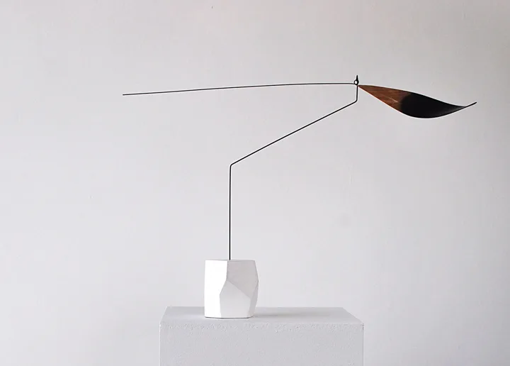 Karolina Maszkiewicz Bird of Kites, 2016 Wood, veneer, stainless steel, paint, lacquer