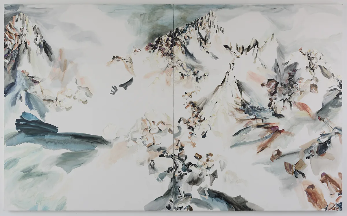Elisa Johns Bishop Pass, 2012-2014 96 x 156 inches Oil on canvas