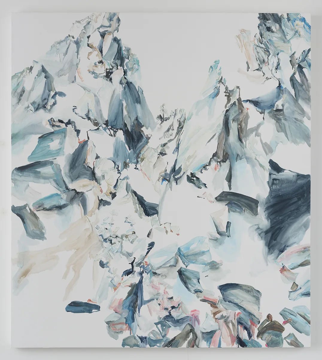Elisa Johns Keyhole Pass, 2017 78 x 70 inches Oil on canvas