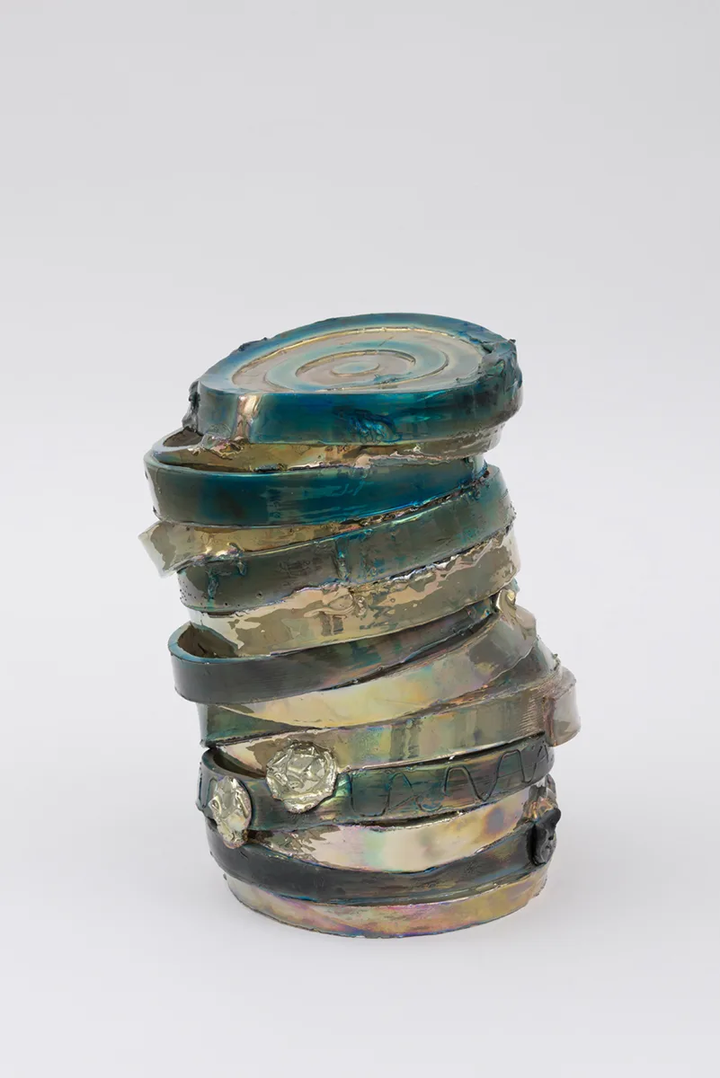 Fabian Marti Ojai, 2015 Reduction fired ceramic 18 x 10 x 10 inches