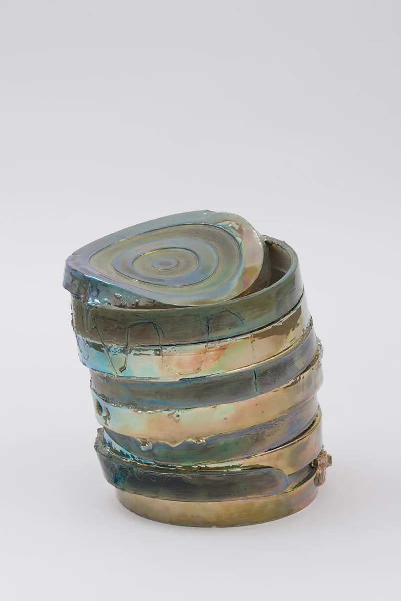 Fabian Marti Ventura, 2015 Reduction fired ceramic 15 x 12 x 12 inches