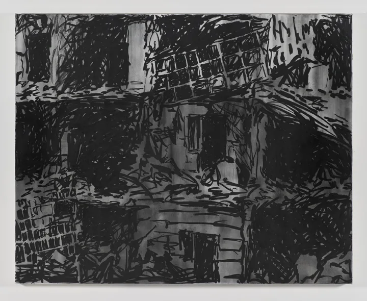 Claudia Parducci Brit Lahia, 2015 charcoal on canvas