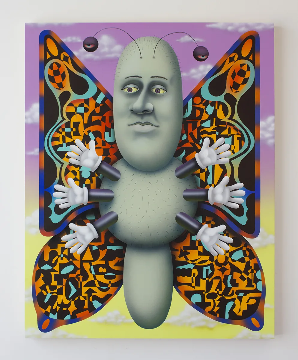 The Seraph, 2017 Acrylic on panel 46 x 36 inches