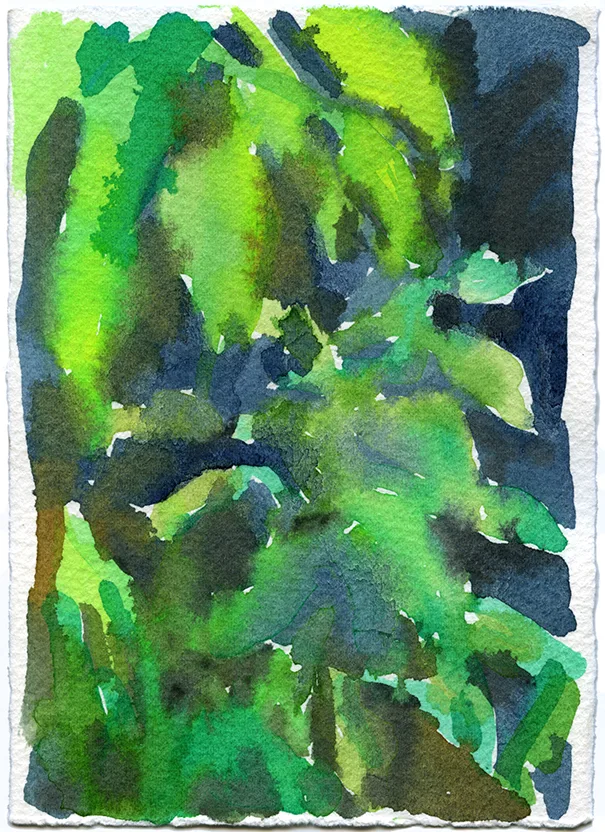 Mirage 23 by Adrienne Elise Tarver, watercolor on paper