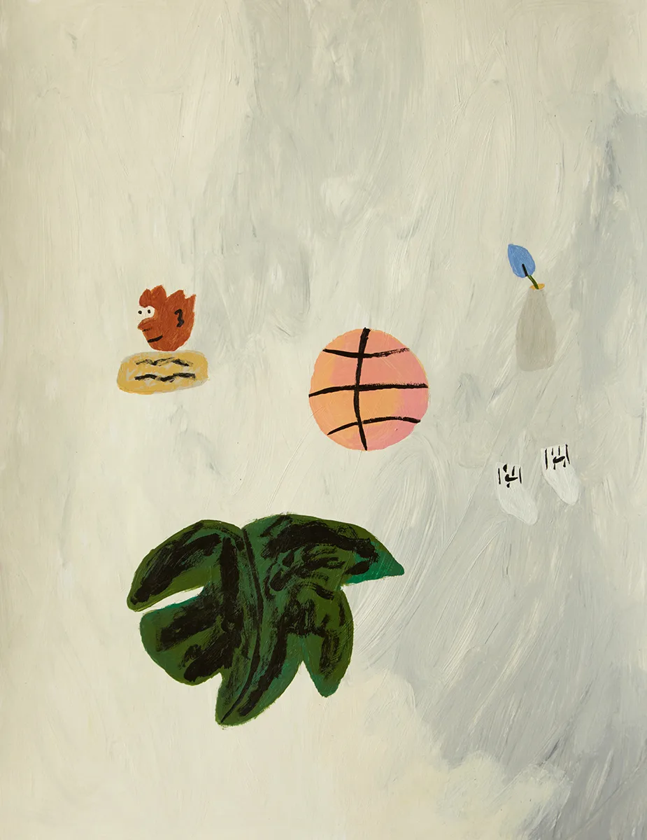 Lilian Martinez Soft Light, 2016 acrylic on paper 8.5 x 11 inches