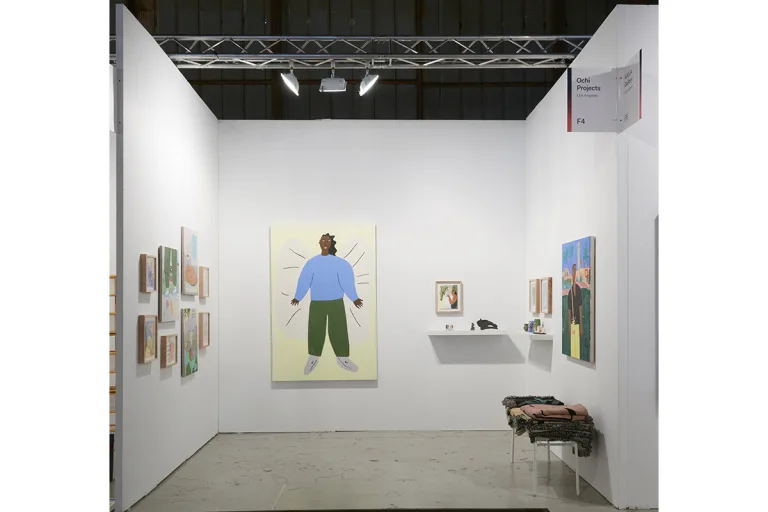 Ochi Projects' booth at Art Los Angeles Contemporary 2018