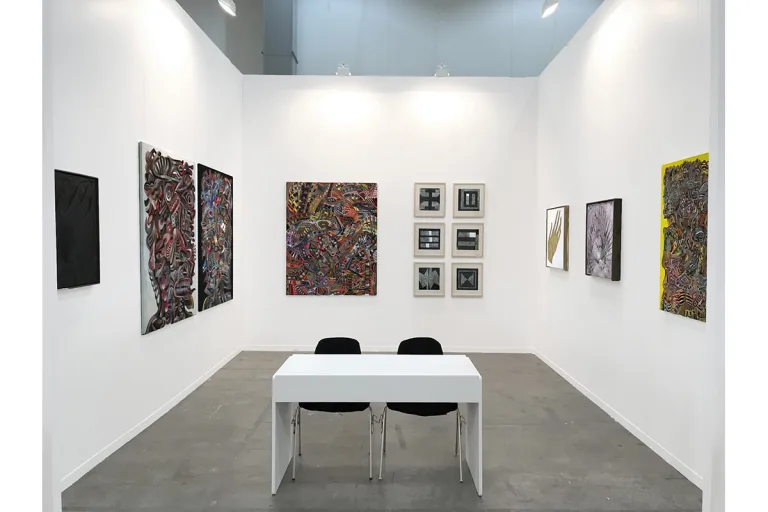 Ochi Projects' booth at Zona Maco Mexico City 2018